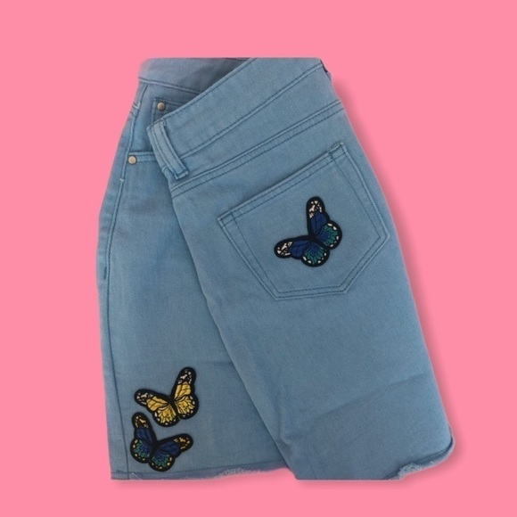 Plt Denim Skirt - Picture 2 of 3